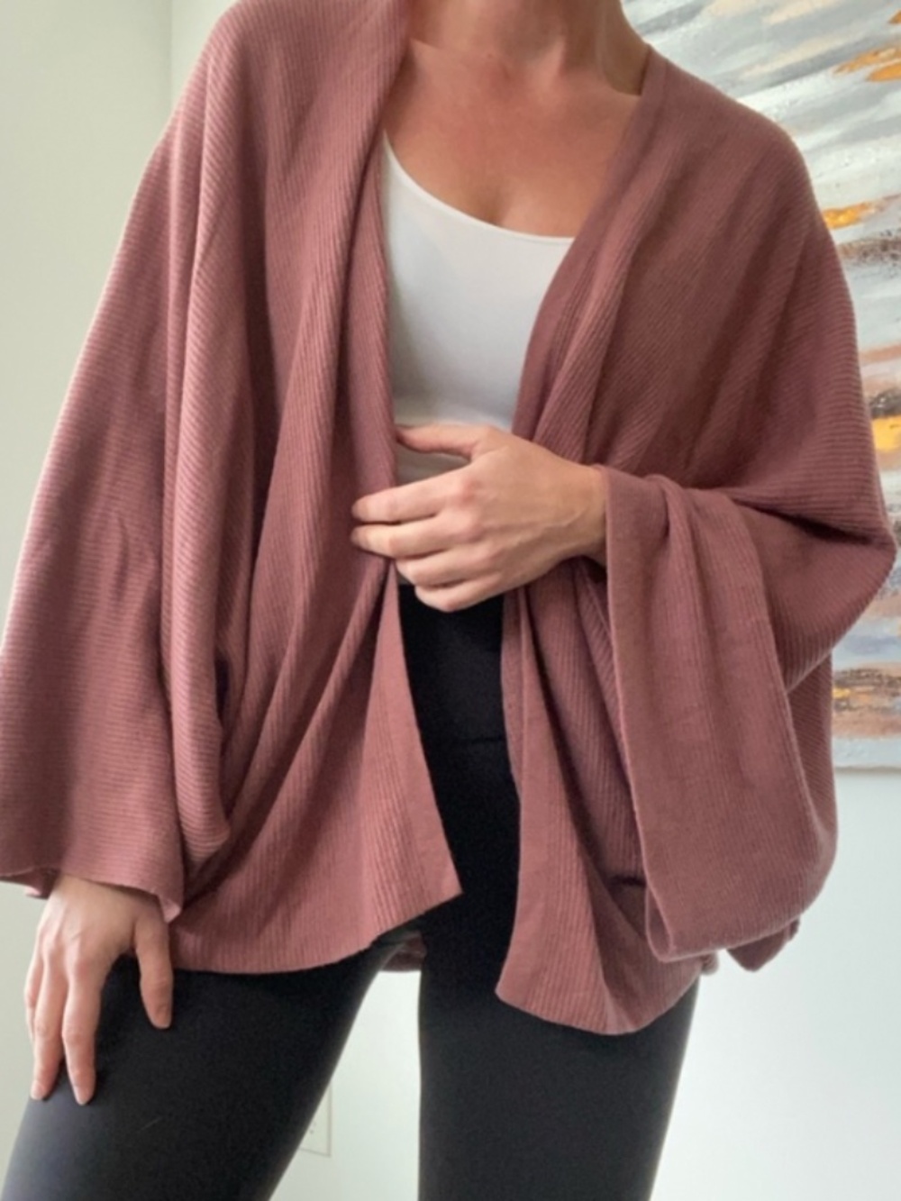 LULULEMON Cashlu Knit Touch of Cashmere Textured Sweater in Spiced Chai